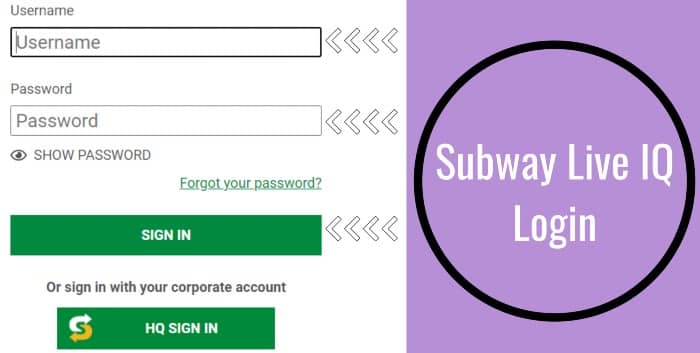 Subway Live IQ