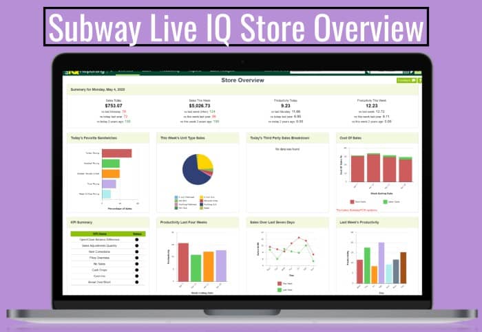 Subway-Live-IQ-Store-Overview